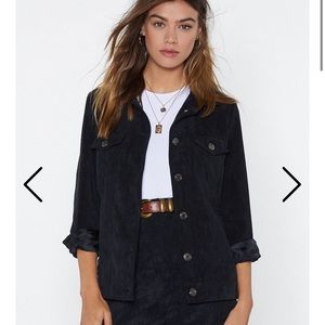 NASTYGAL Corduroy Utlity Jacket